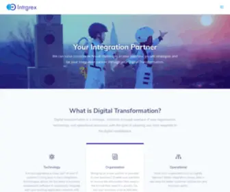 Intrgrex.com(Home) Screenshot
