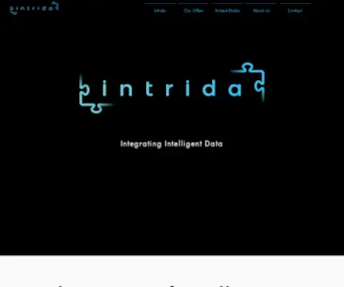 Intrida.com(Integrating Intelligent Data) Screenshot