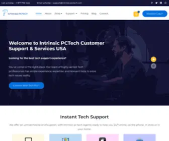 IntrinsicPCtech.com(Intrinsic Pctech) Screenshot