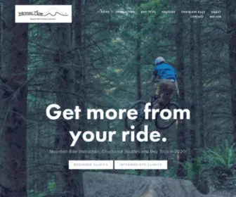 IntrinsicFlow.com(Intrinsic Flow Mountain Bike Guiding and Instruction) Screenshot