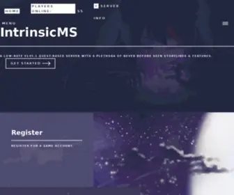 Intrinsicms.net(Intrinsicms) Screenshot