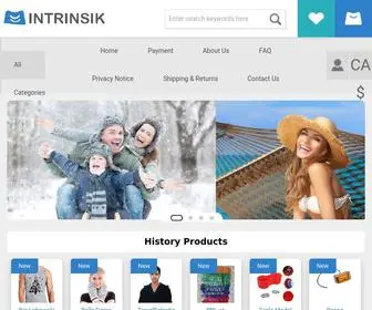 Intrinsikc.top(High-quality family goods are online at the lowest price) Screenshot