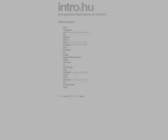 Intro.hu(%% %%) Screenshot