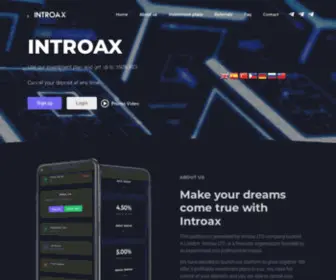 Introax.com(Digital Asset Management) Screenshot