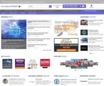 Introducertoday.co.uk(Introducer Today) Screenshot