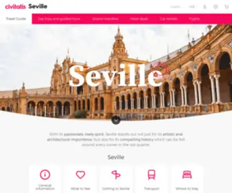 Introducingseville.com(Travel Guides and Tourism in Seville) Screenshot