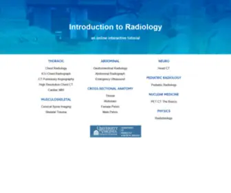 Introductiontoradiology.net(Introduction to Radiology) Screenshot