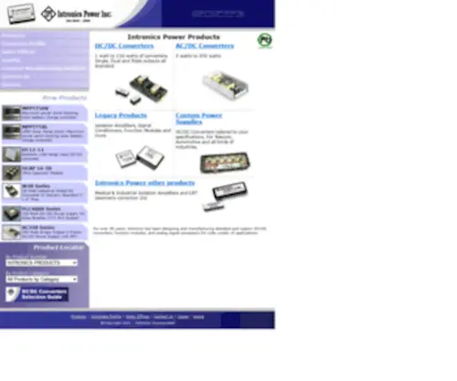 Intronics.com(Intronics Incorporated) Screenshot