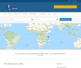 Intronu.com(Business Directory Listing Let your business be known Online) Screenshot