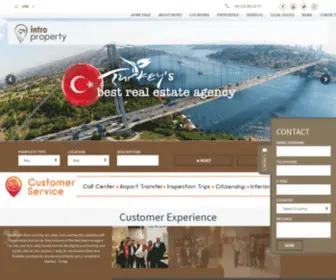 Introproperty.com(Intro Property Turkey) Screenshot