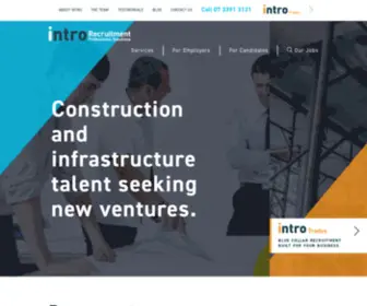Introrecruitment.com.au(Intro Recruitment Professional) Screenshot