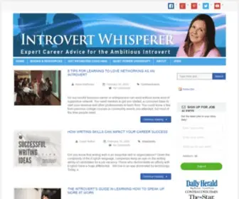 Introvertwhisperer.com(Introvert Whisperer) Screenshot