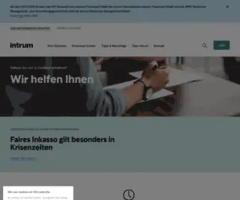 Intrum.de(Wir helfen Ihnen) Screenshot
