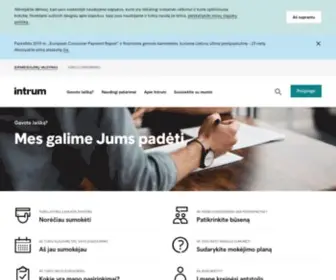 Intrum.lt(Mes galime Jums padėti) Screenshot