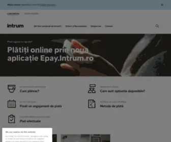 Intrum.ro(Achita debitele restante si bucura) Screenshot