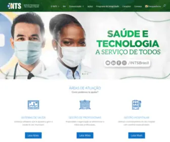 INTS.org.br(Instituto Nacional de Tecnologia e Saúde) Screenshot