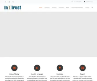 Inttrust.gr(Information Technology Trust) Screenshot