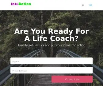 Intuaction.com(Intuaction Coaching and Consulting for Businesses) Screenshot