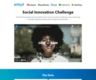 Intuitinnovationchallenge.com(Intuitinnovationchallenge) Screenshot