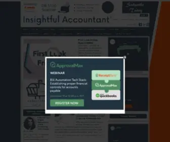 Intuitiveaccountant.com(Insightful Accountant) Screenshot