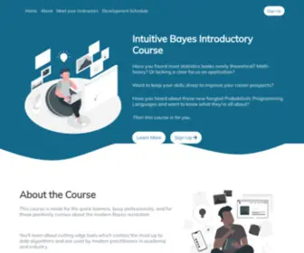 Intuitivebayes.com(Intuitive Bayes) Screenshot