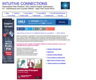 Intuitiveconnections.com(Website SEO Cape Town Services) Screenshot