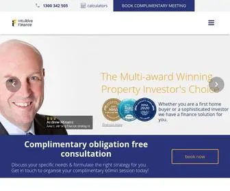 Intuitivefinance.com.au(Mortgage Brokers Melbourne) Screenshot