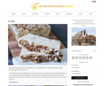 Intuitivefooddesign.com(Intuitive Food Design) Screenshot