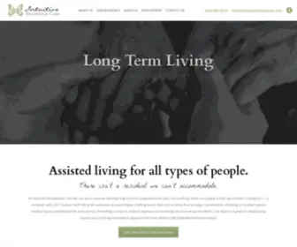 Intuitiveresidentialcare.com(Long-Term Care and Forever Home) Screenshot