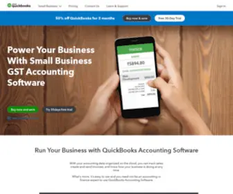 IntuitQbo.in(QuickBooks Online India) Screenshot