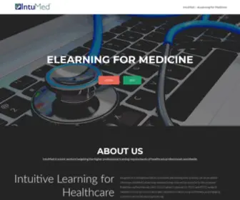 Intumed.com(Intuitive Learning for Healthcare Professionals) Screenshot