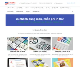 Intuoitre.com(In Tuổi Trẻ) Screenshot