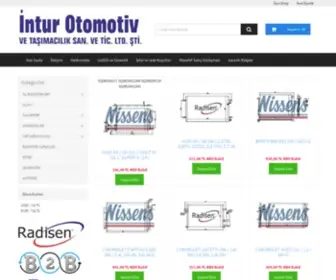 Inturotomotiv.com.tr(Oto radyatör) Screenshot