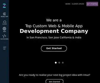 Intuz.com(Top Mobile App Development Company) Screenshot