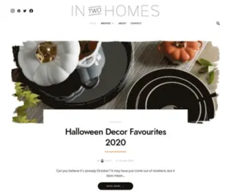 Intwohomes.co.uk(In Two Homes) Screenshot