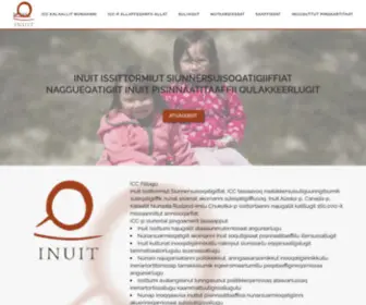 Inuit.org(ICC Greenland) Screenshot