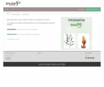 Inula-Group.com(Aromathérapie) Screenshot