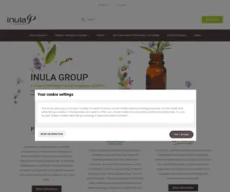 Inula.fr(INULA Group) Screenshot