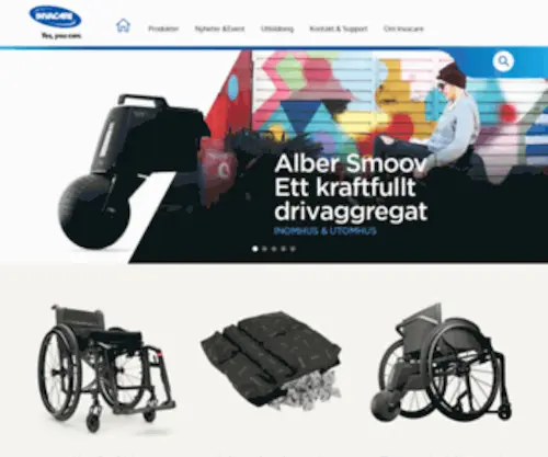 Invacare.se(Invacare SE) Screenshot