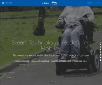 Invacarelinx.com(Invacare Linx) Screenshot