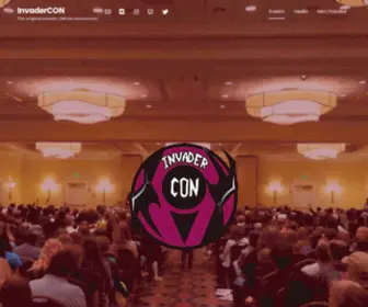 Invadercon.com(The original Invader ZIM fan convention) Screenshot