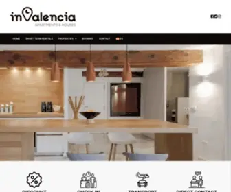 Invalencia.es(Alquiler de apartamentos en Valencia) Screenshot