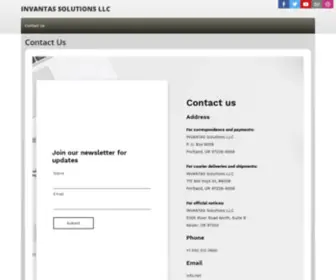 Invantasllc.com(INVANTAS SOLUTIONS LLC) Screenshot
