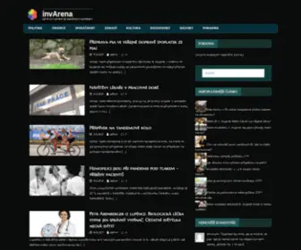 Invarena.cz(Deník pro čtenáře se specifickými potřebami) Screenshot