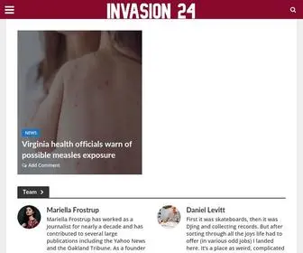 Invasion24.com(Invasion 24) Screenshot