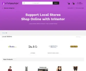 Invastor.com(ECommerce) Screenshot