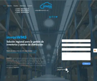 Invaswms.com(Invas WMS) Screenshot