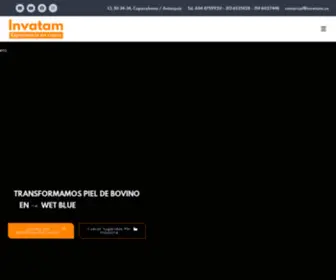 Invatam.co(Cueros Invatam) Screenshot