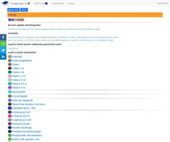 Invatasingur.ro(Lecții și teste gratuite) Screenshot
