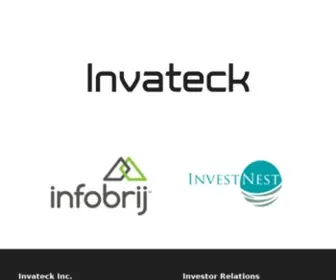 Invateck.com(Invateck) Screenshot